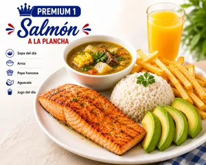 Premium 1 Salmon a la placha domicilio