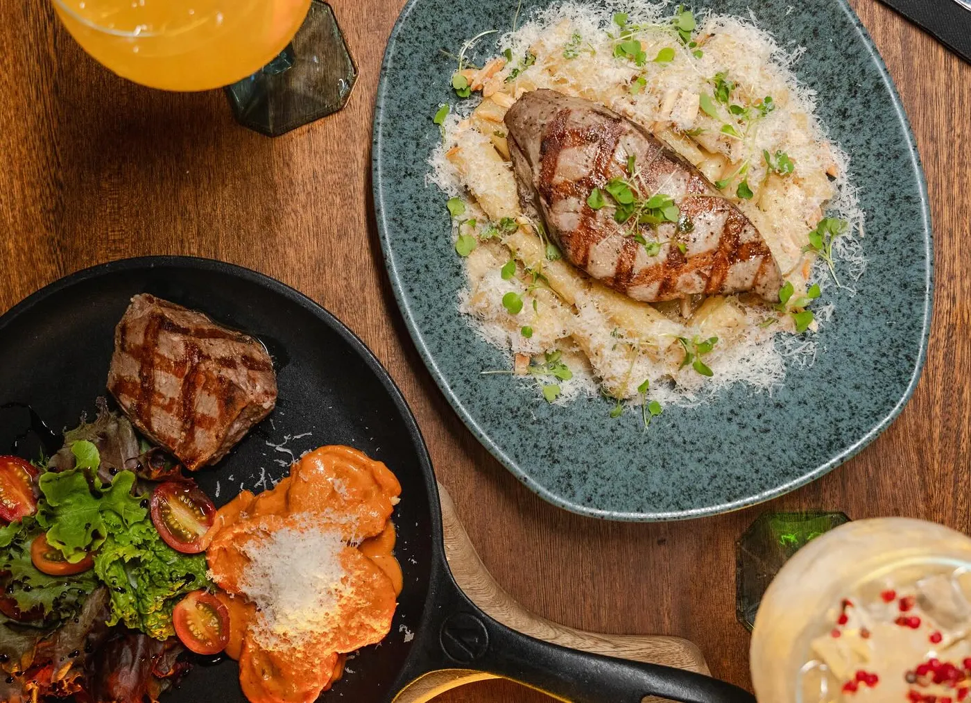 Plato de comida gourmet