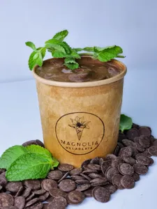Helado de chocolate menta