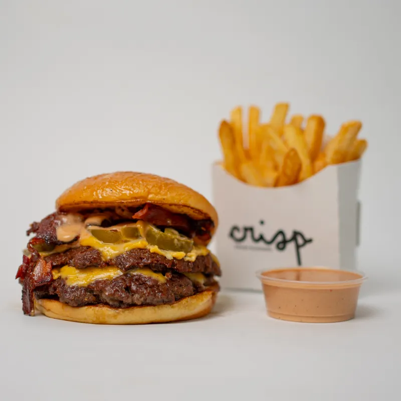 Combo Spicy Jalapeño Burger Doble Combo Spicy Jalapeño Burger Doble