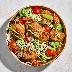 Ensalada pollo crispy