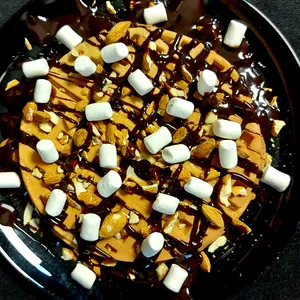 Waffle almendra chocolate
