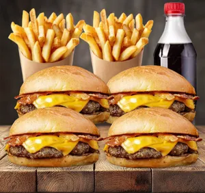 combo 6 - hamburguesas