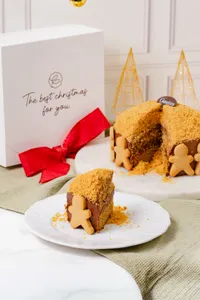 Plátano nutella Navideño