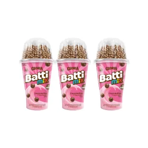 Pack (3 Yogurt Battimix Gloria Fresa Con Chocolate 146 Gr)