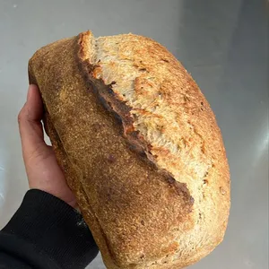 Pan masa madre en formato Molde blanco!