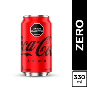 Coca cola lata  zero 330 ml