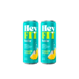 Pack (2 Hey Fit Pina Colada Lata 355Ml)