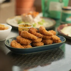 Langostinos al panko
