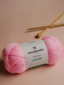 Lana Rosado Pálido 3102- Colors Línea Basic - Ovillo 100 Grs.