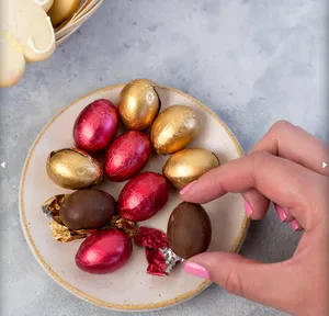 2x1   150 gr. Huevitos de Chocolate de Leche 35% cacao