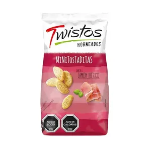 Evercrisp Twistos Sabor Jamon 100 Gr.