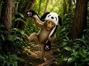 GORRO OREJON PANDA