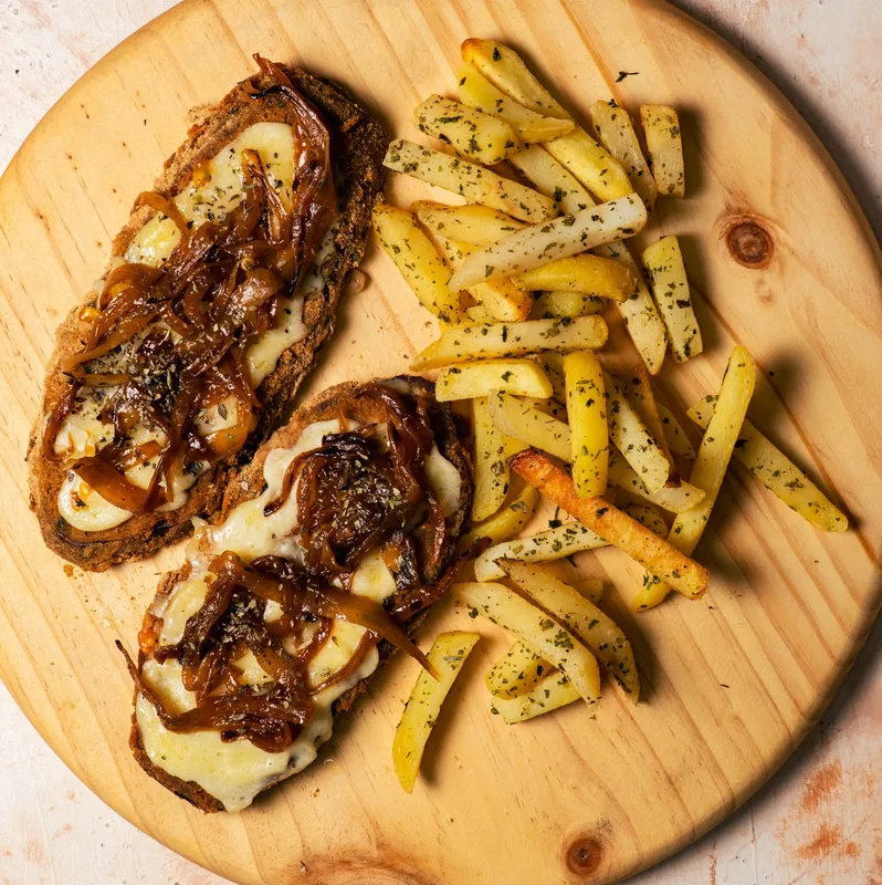 Veggie-Fugazzeta al Plato