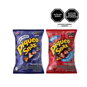 Pack (Mix Piqueo Snax Picante 190 g + Mix Piqueo Snax 190 g)
