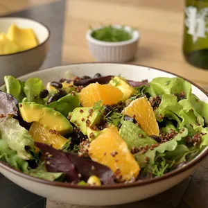 Ensalada de quinua y naranja