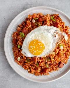 Arroz frito de kimchi