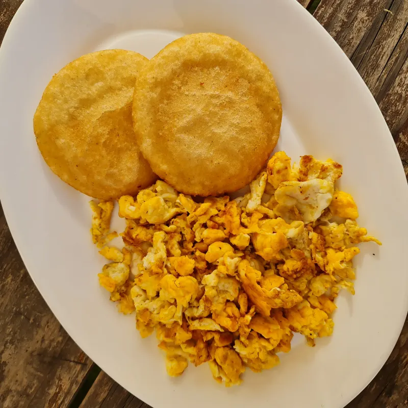 Huevos revueltos