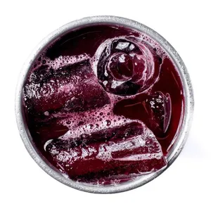 AGUA DE JAMAICA CON GUAYABA