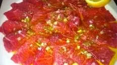 Carpaccio de Atún 100 grs