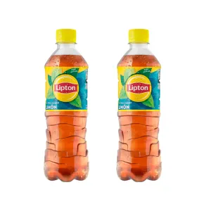 Pack 2 Té Lipton Limón X 500 Ml