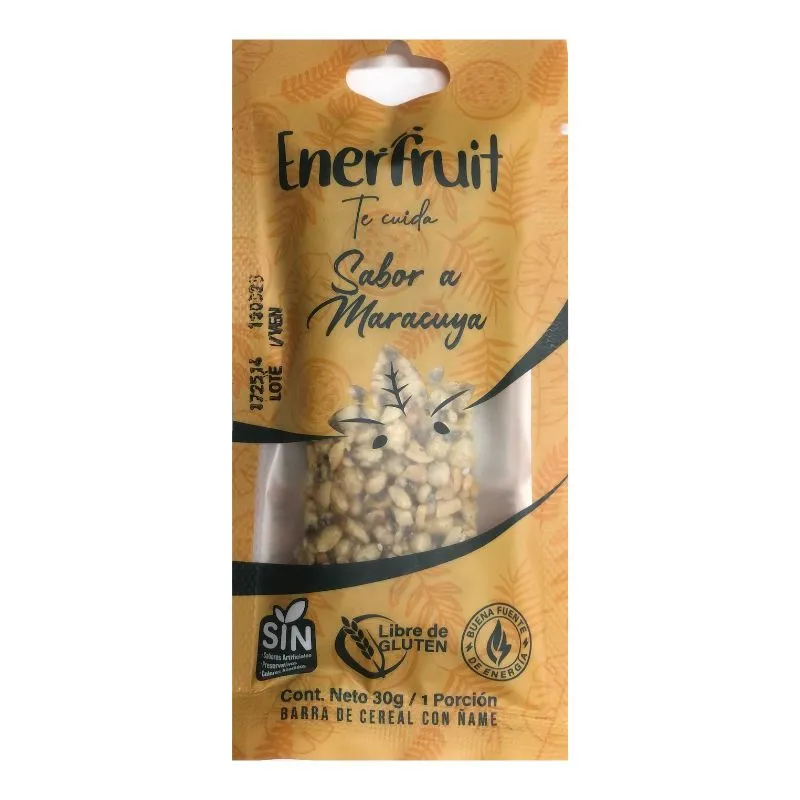 BARRA CEREAL ENERFRUIT MARACUCHIA X 30 GRS