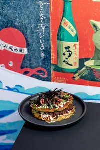 Okonomiyaki Burger