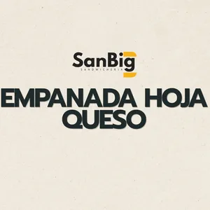 Empanada hoja queso