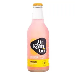 Kombucha Lima Frambuesa Jengibre