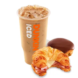 Iced Latte XL + Sándwich + Donut