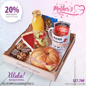 Desayuno libre de azúcar para mamá
