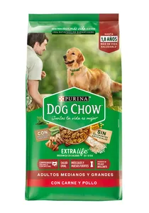 CONCENTRADO DOG CHOW ADULTOS MEDIANOS GRANDES X 475 KG