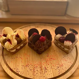 Pack 3 Galletones Corazón Rellenos 14Feb❤️ [en cajita]