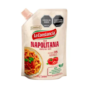 SALSA NAPOLITANA LA CONSTANCIA 200GR DOY PACK