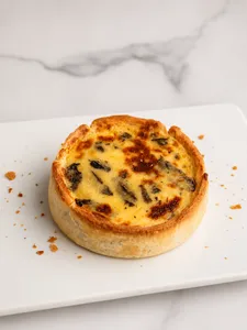 Quiche de Champiñon y Queso