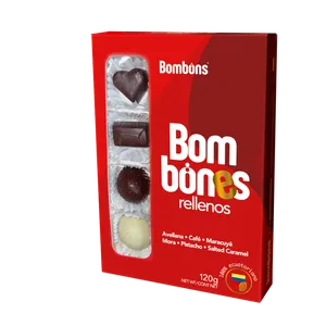 CAJA DE BOMBONES 12 UND
