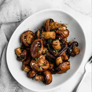 Champignones al Chimichurri