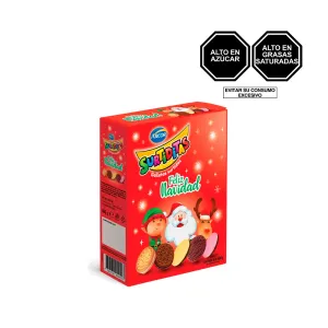 Galleta Arcor Surtiditas Navidad Caja X 400 Gr