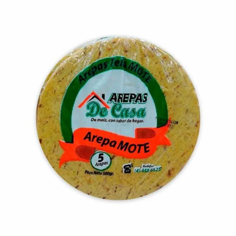 Arepas de mote arepas de casa tela x 5 unds Arepas de mote arepas de casa tela x 5 unds