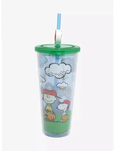 VASO ACRILICO SNOOPY