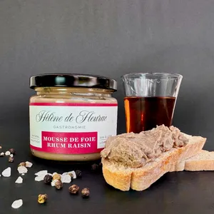 Mousse Foie Pasas y Ron 90 gr