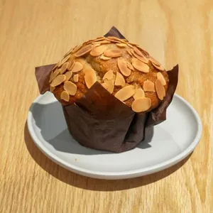 Muffin de plátano con almendra