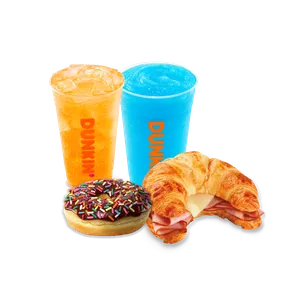 Frozen Bebida No Coffee + Sándwich + Donut Classic + Jugo M