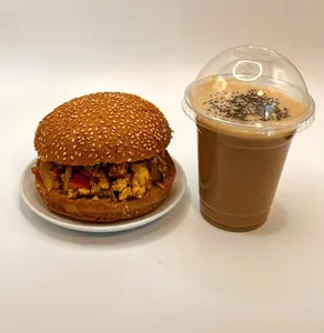 Batido proteina + sandwich Tofu Revuelto