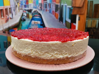 Cheesecake Frambuesa (completa)