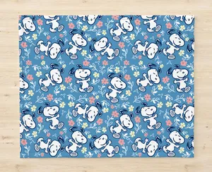 INDIVIDUALES SNOOPY AZUL