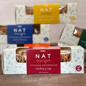 NAT CRACKERS | CRANBERRY Y NUEZ