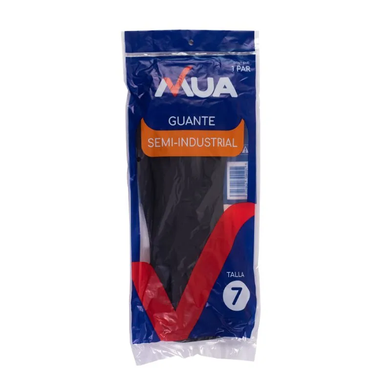 GUANTE MUA SEMI-INDUSTRIAL TALLA 7 X 1 PAR