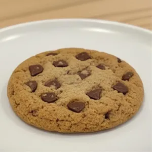 Galleta con chispas de chocolate