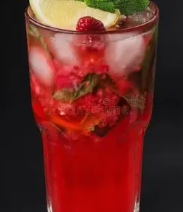 Mojito de frambuesa